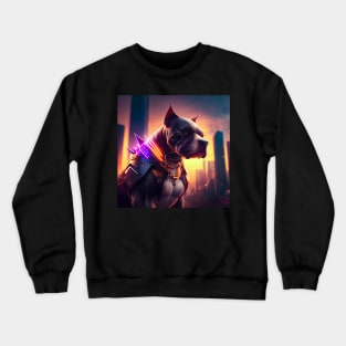 Cyberpunk Dog 2 Crewneck Sweatshirt